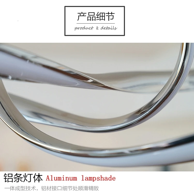 Новинка! Северная Европа светодиодный светильник для гостиной ресторан