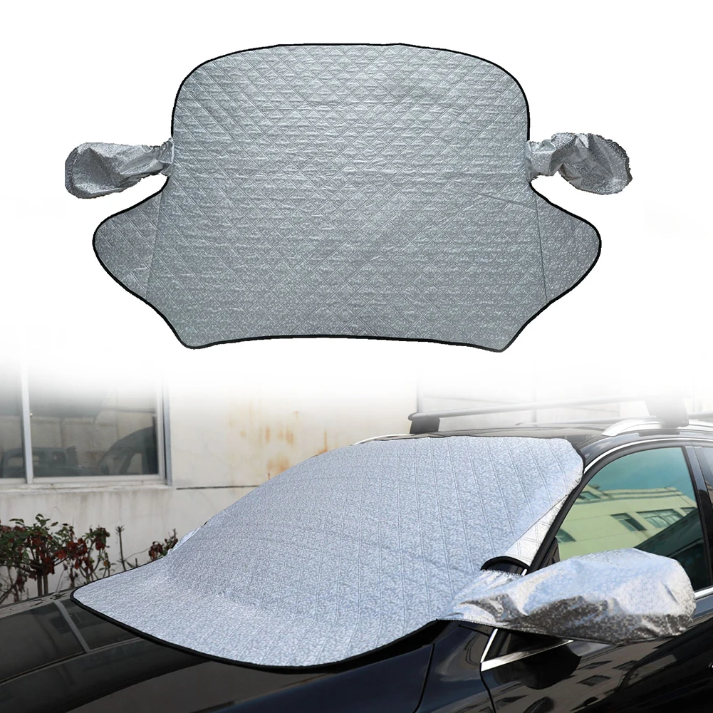 

Автомобильный защитный аксессуар, утолщенный Магнитный чехол на лобовое стекло, складной чехол для снега, мороза, зимнее ледяное зеркало, п...