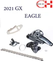 2021 SRAM GX EAGLE 1X12 12 скоростной велосипедный групповой набор, DUB кривошипный комплект, задний переключатель передач, переключатель передач, Рычажная цепь без кассеты