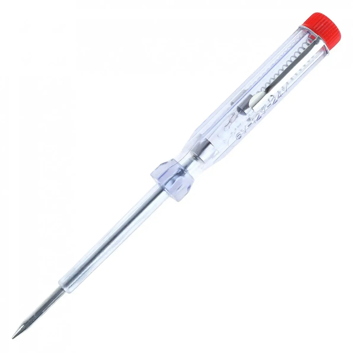 Тестер цепи напряжения электрической ручки 6-12 В миниатюрный со щупом и зажимом