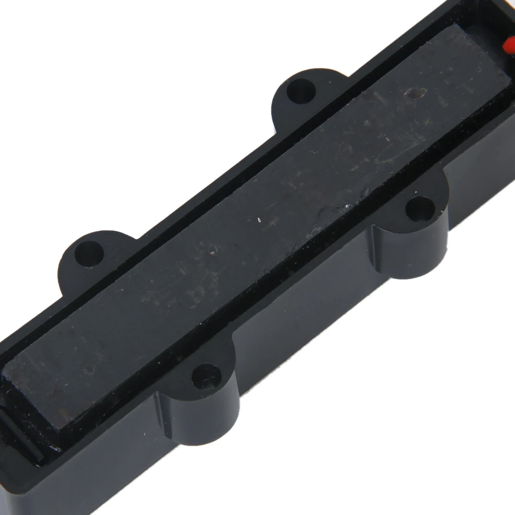 Набор из 4 струн в стиле хамбакера для крыльев джазовых басов черного