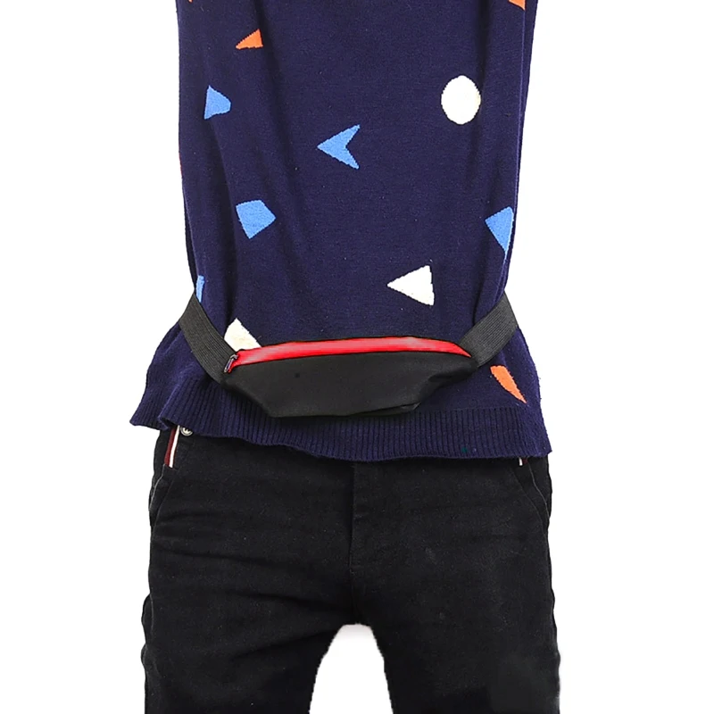 Водонепроницаемая эластичная сумка на молнии для мужчин и женщин маленькая