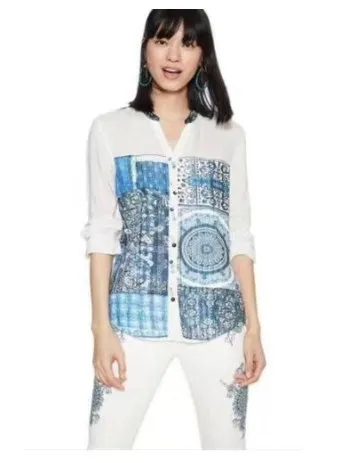 22 XS -XXL Испанская DEG оригинальная Одиночная шифоновая женская рубашка XS s m - Цвет: 22 XS -XXL