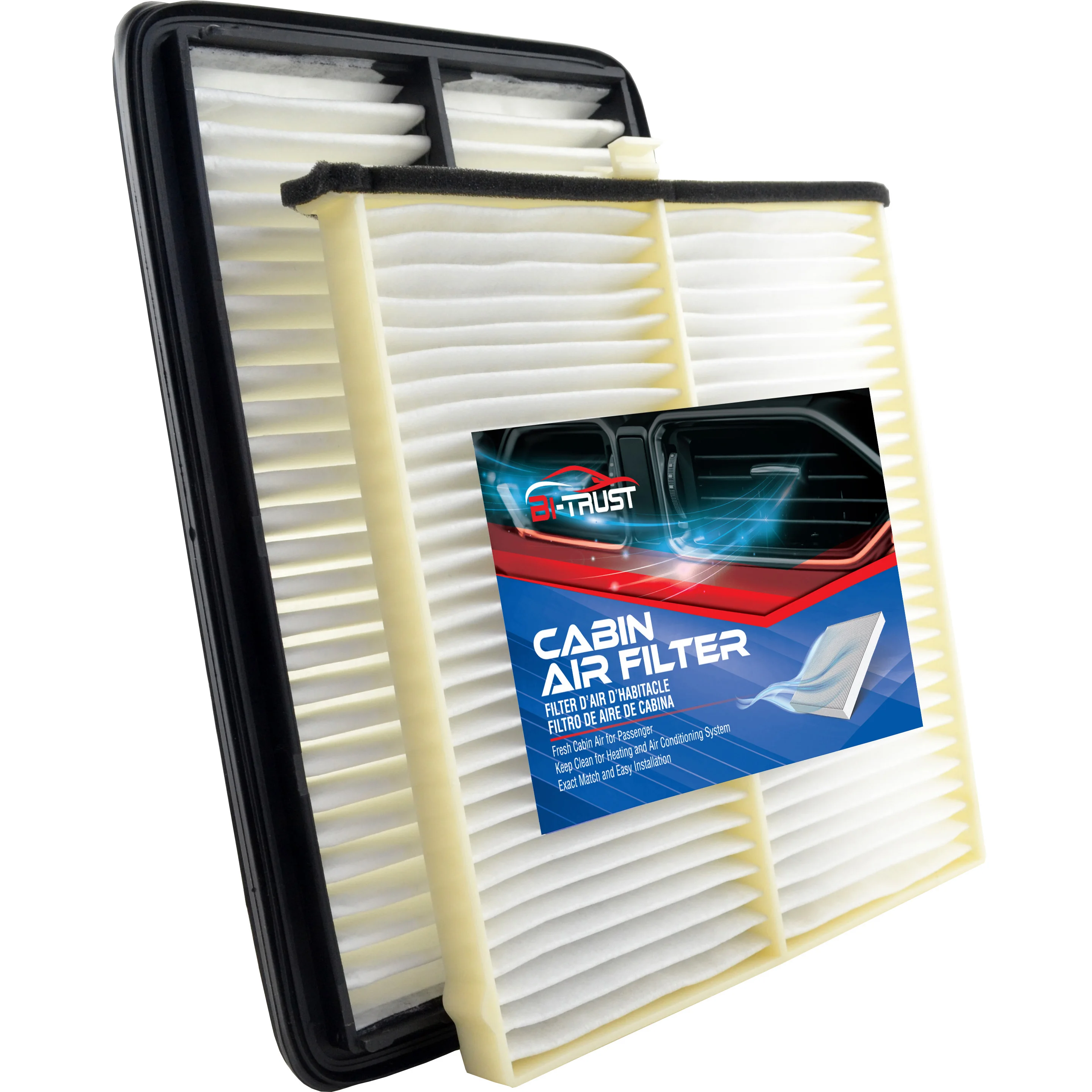 Комплект воздушных фильтров Bi-Trust для двигателя и салона Mazda 3 2012-2018 2014 л Mazda 6 2020-2014 2019 л/Mazda Cx-5 2,0-Л