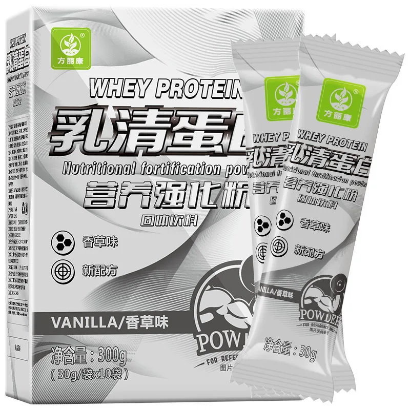 

Fang Likang Whey Protein Powder 300G Muscle Gainer Men and Women Sports Nutrition Fitness Food Portable Processing 24 Months