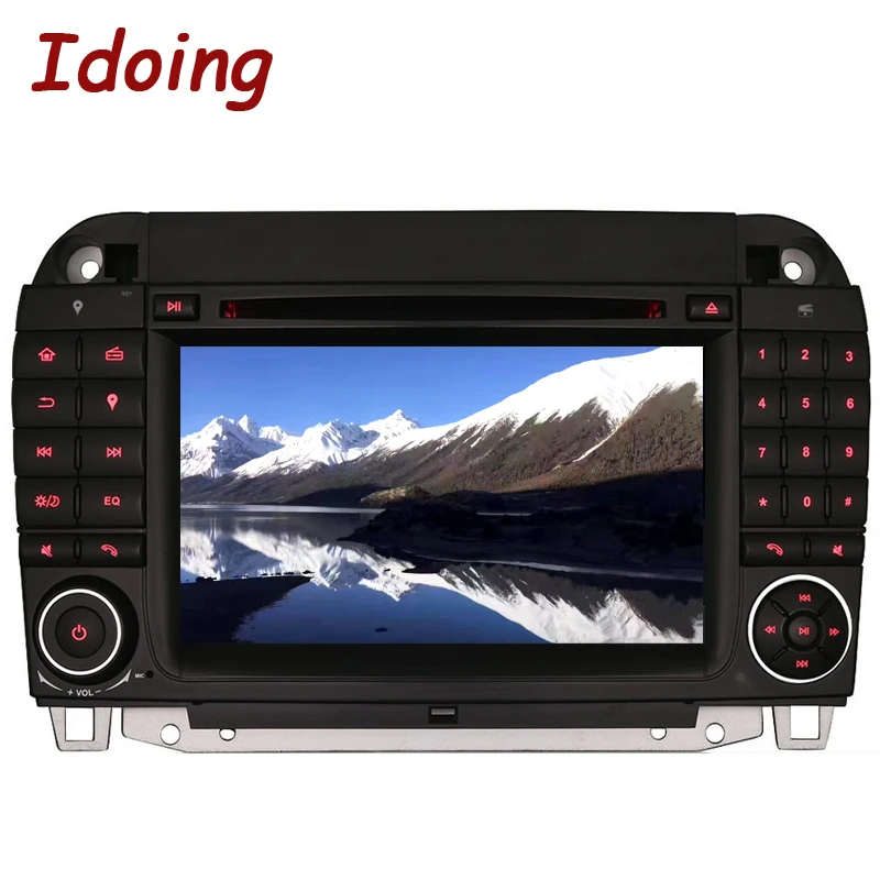 Idoing 2 din Android 9.0 4G+32G 8Core For MercedesBenz CL55 600 Car Radio Dvd Player Steering Wheel Video WiFi 3G TV Fast Boot | Автомобили