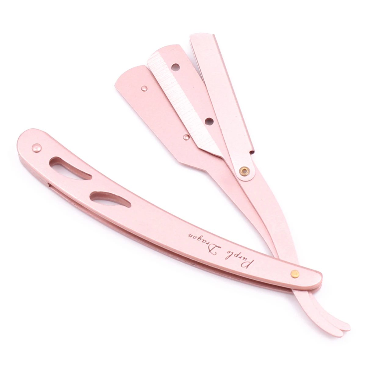 1 комплект мужские прямые бритвы для бритья парикмахерской с горлом складной нож