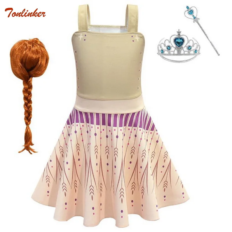 Новые детские костюмы для девочек Платье-пачка с украшением в виде короны