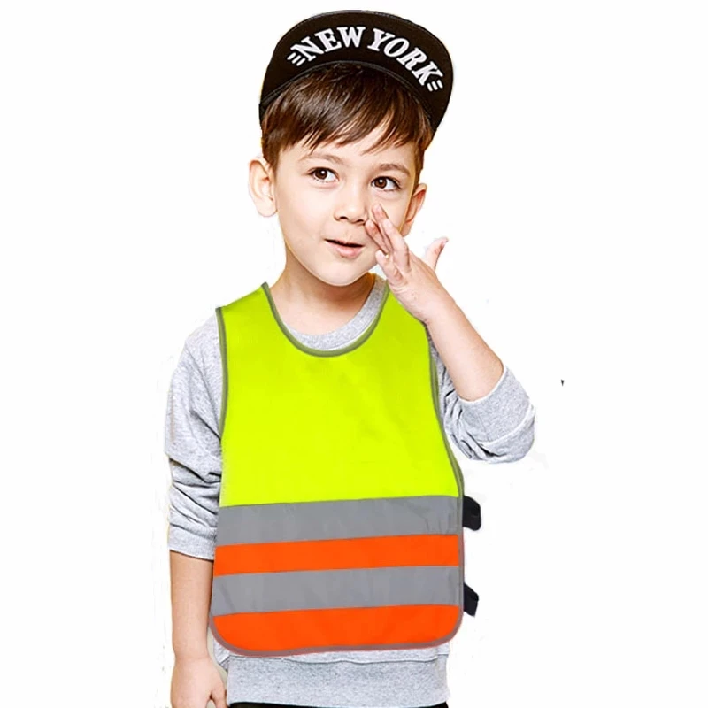 Детский жилет с высокой видимостью школьная форма светоотражающий для детей