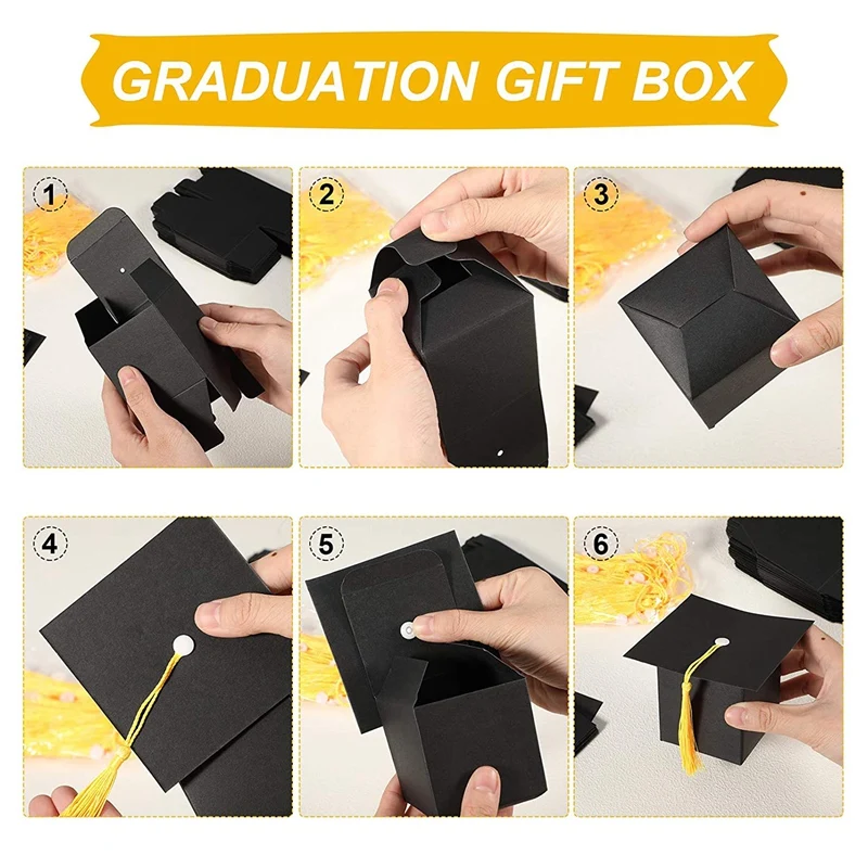 Украшения для выпускного 50 шт. коробка конфет на выпускной DIY искусственная
