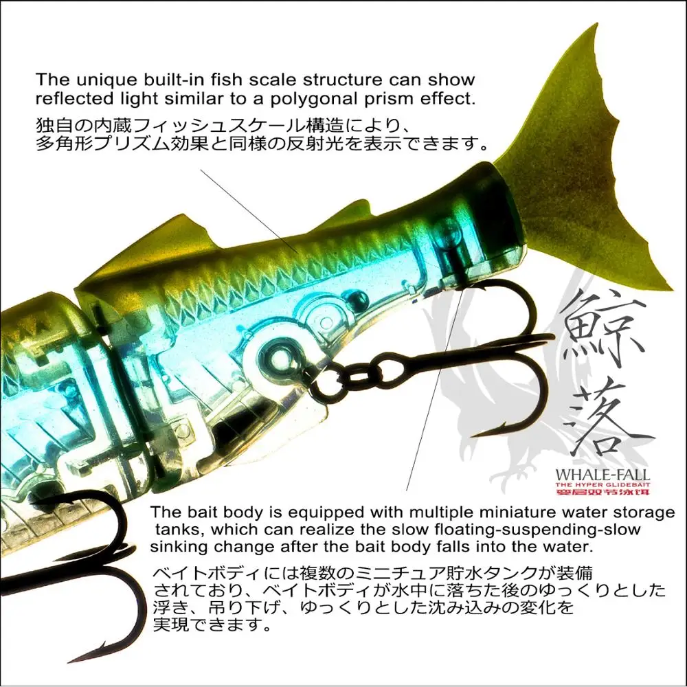 Тонущая рыболовная приманка 137 мм 26 г|Наживки для рыбной ловли| |