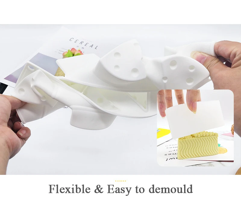 Форма для сыра силиконовая форма 3D торта формы шоколада пекарни инструменты