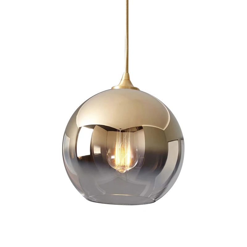 Скандинавское стекло подвесные светильники простая современная роскошная