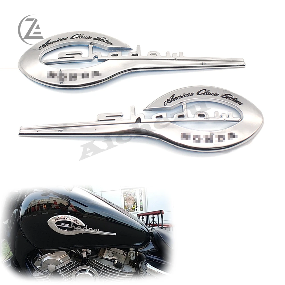 ACZ наклейка на мотоцикл для Honda Shadow VT VTX 400 500 600 750 1100 ACE 3D эмблема топливный бак