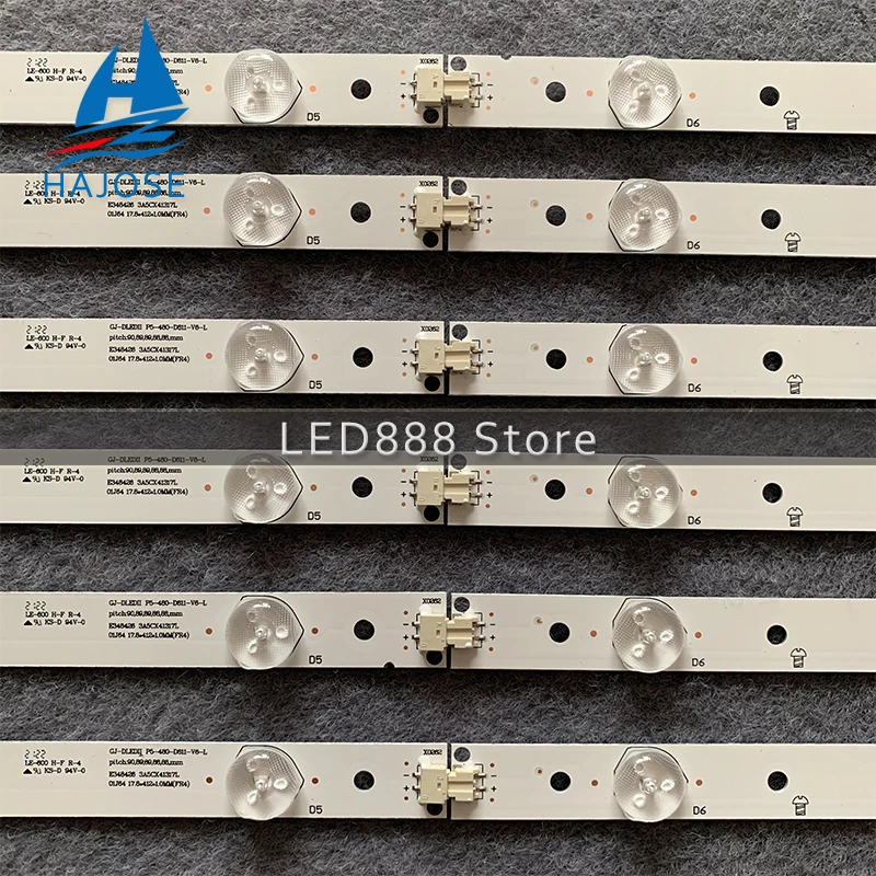 Светодиодная лента подсветки GJ-2K15-D2P5-480-D611-V3 TPT480LS -HN08.S T LB48007PV BDL4830QL | Освещение
