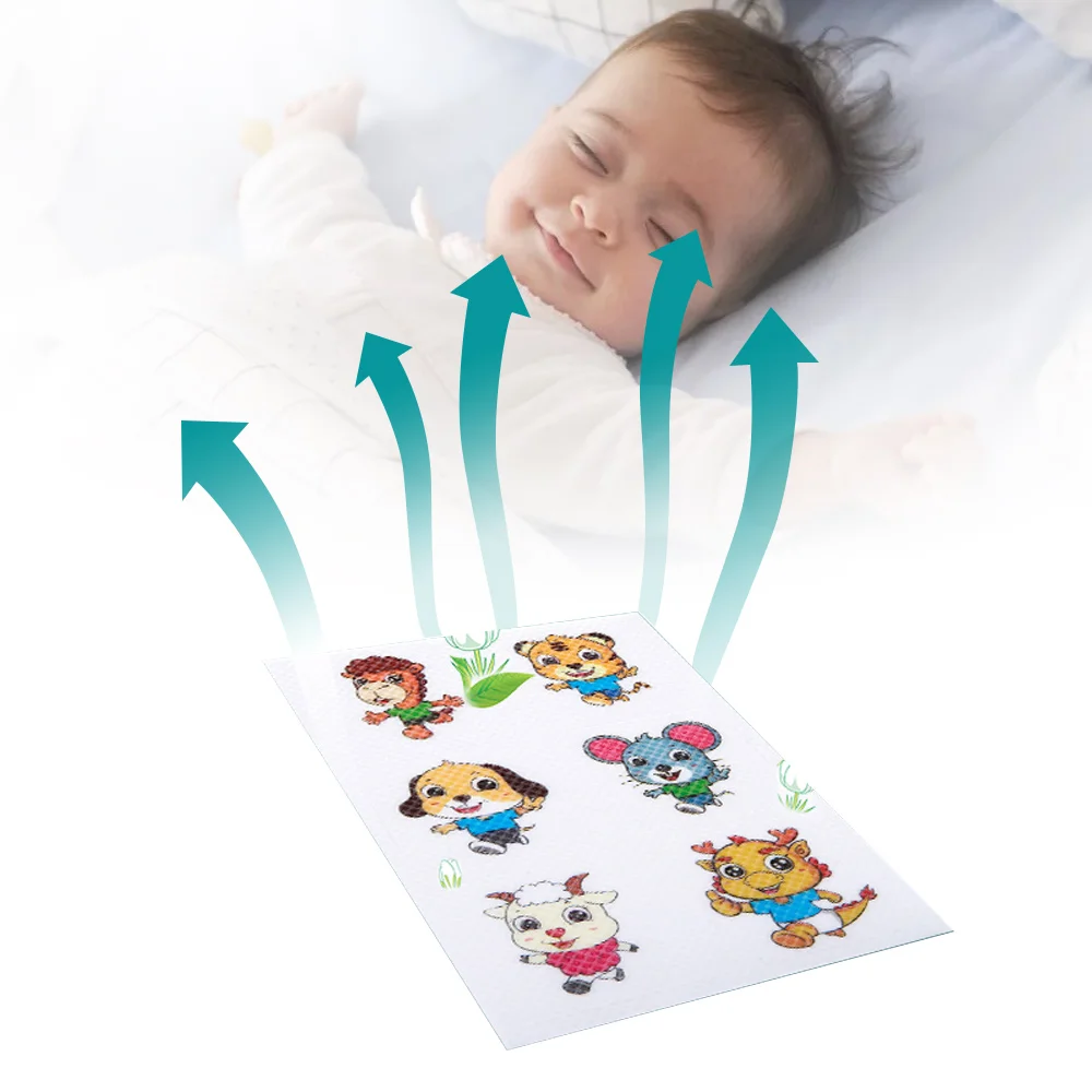 Cofoe мультфильм анти москитная наклейка насекомых пластыри от комаров для детей