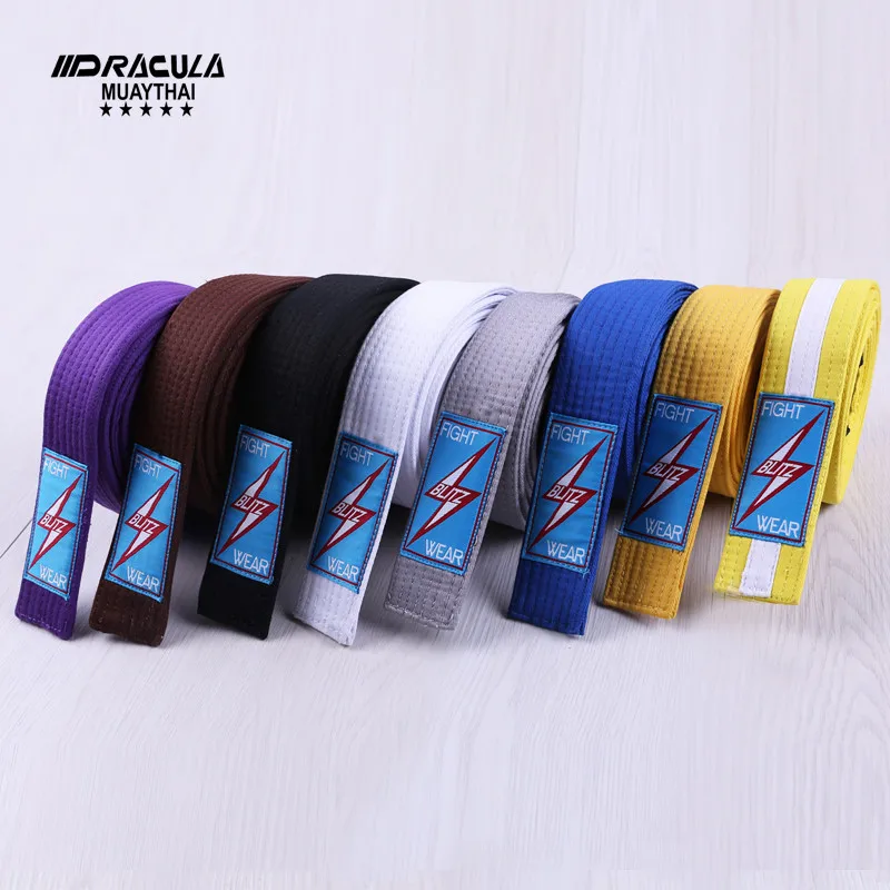 Детская одежда для Дракулы бразильский ремень джиу-джитсу MMA Gi BJJ белый синий