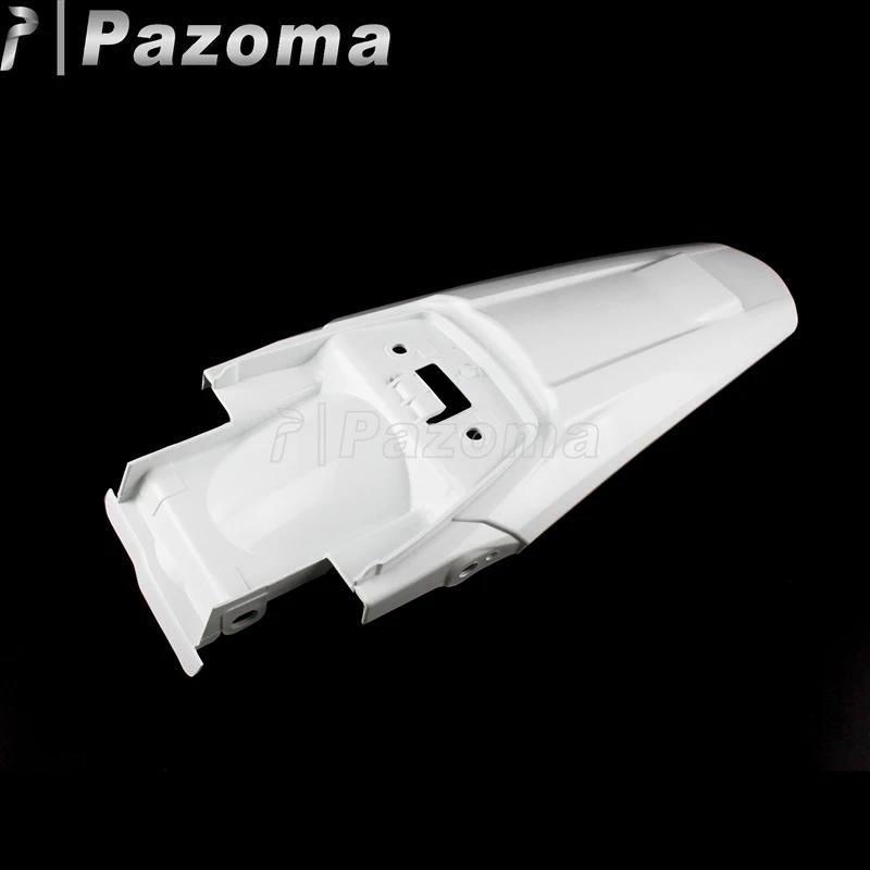 Новый мотоциклетный внедорожный мотокросс белый пластиковый задний брызговик с