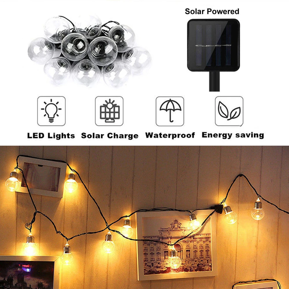 Солнечный Шаровой светильник s 10 светодиодный 20 G50|Светодиодные солнечные лампы| |