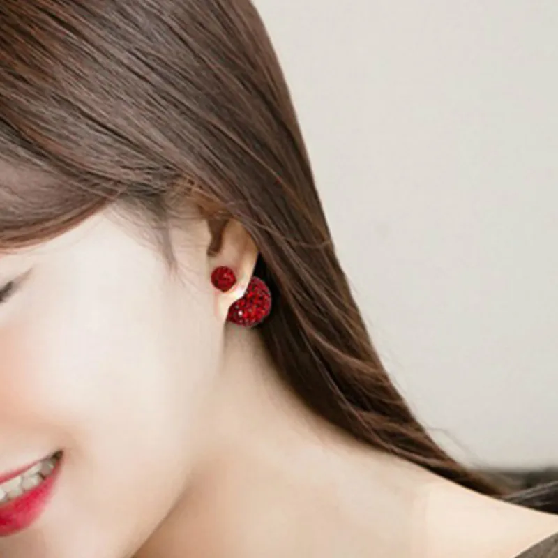 Искусственный кристалл Стразы Серьги Для Пирсинга Пупка модные аксессуары для