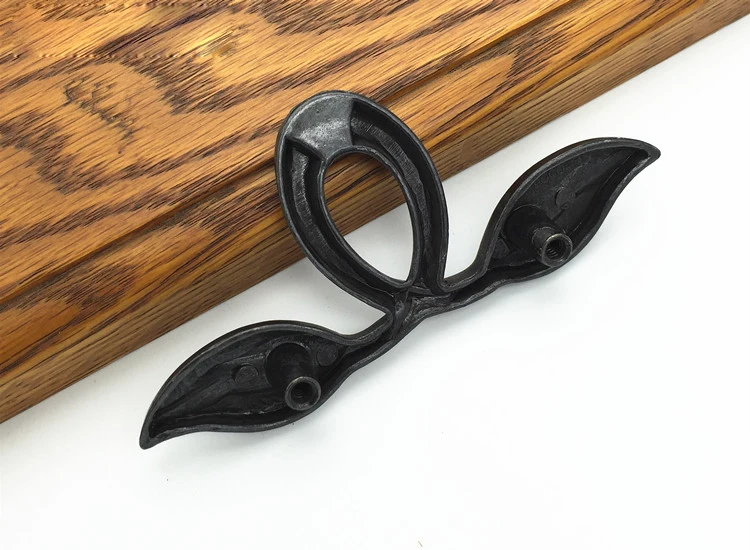 Ручка для кухонного шкафа ручка с 2 &quotвыдвижным ящиком Античная бронзовая черная