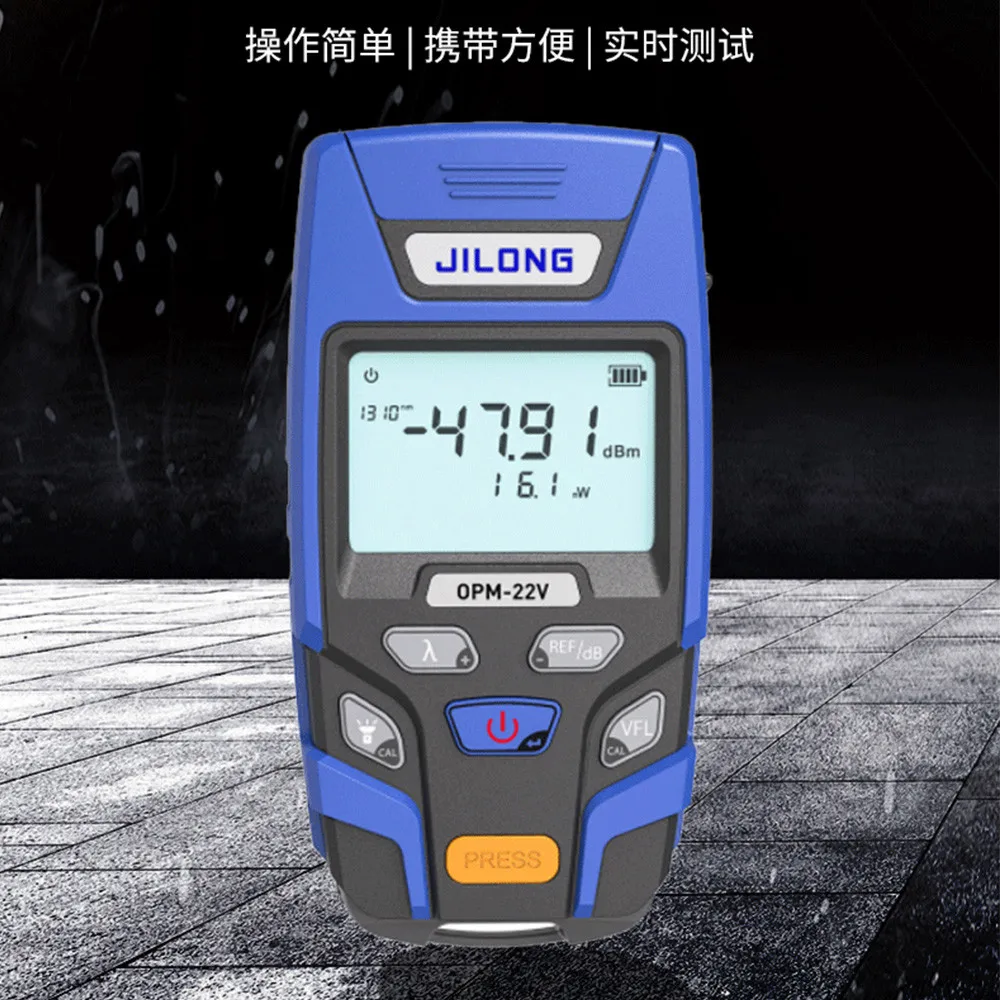

Mini 4 in 1 Multifunction Fiber Optical Power Meter FTTH Optical Fiber Tester OPM Visual Fault Locator Network Cable Test VFL