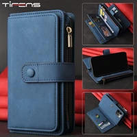 Leather Zipper Flip Case For Motorola Moto G60 G50 G30 G10 Edge G100 Play Power 2021 Wallet Card Shockproof Phone Cover