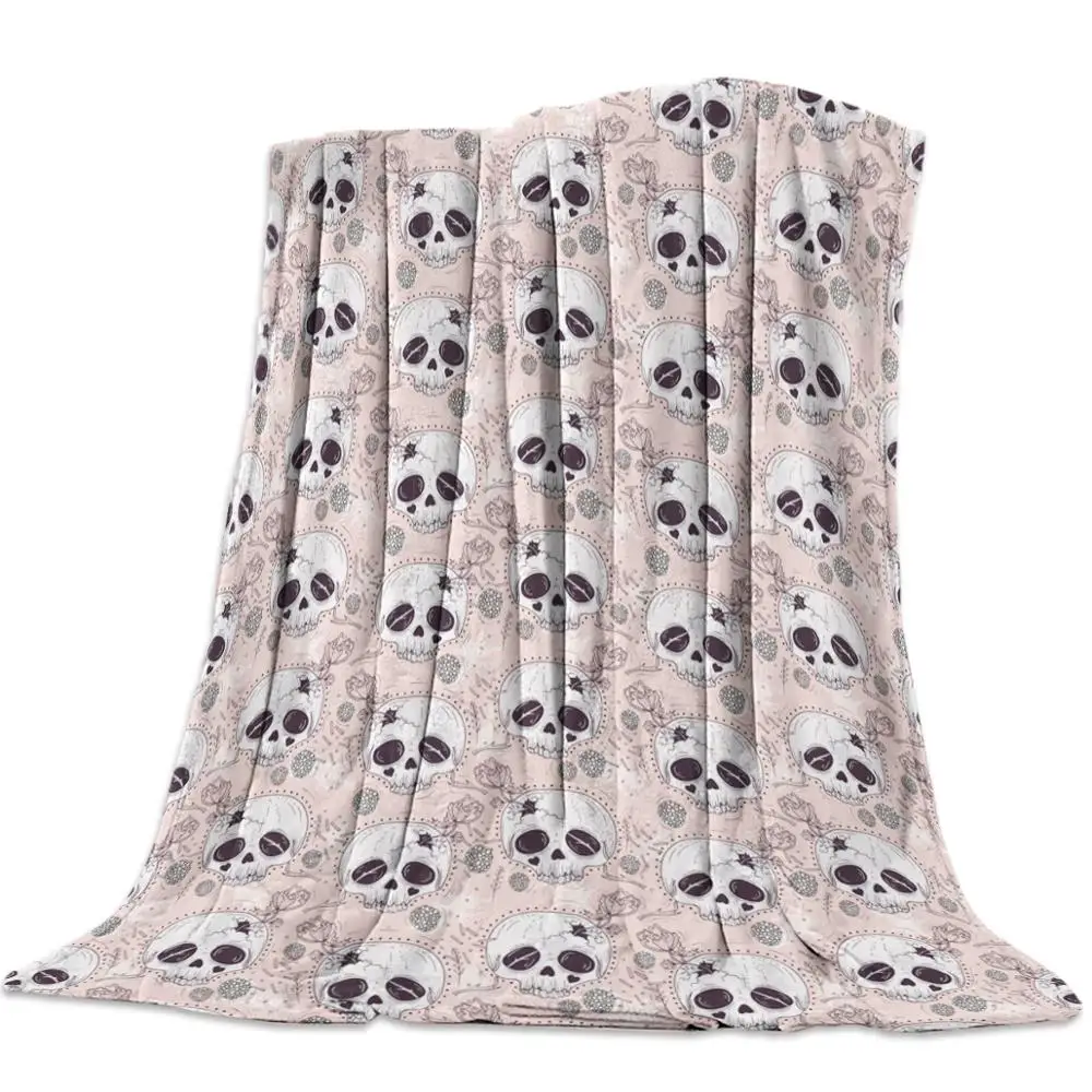 Покрывало с черепом для Хэллоуина традиционный мексиканский сахарный День