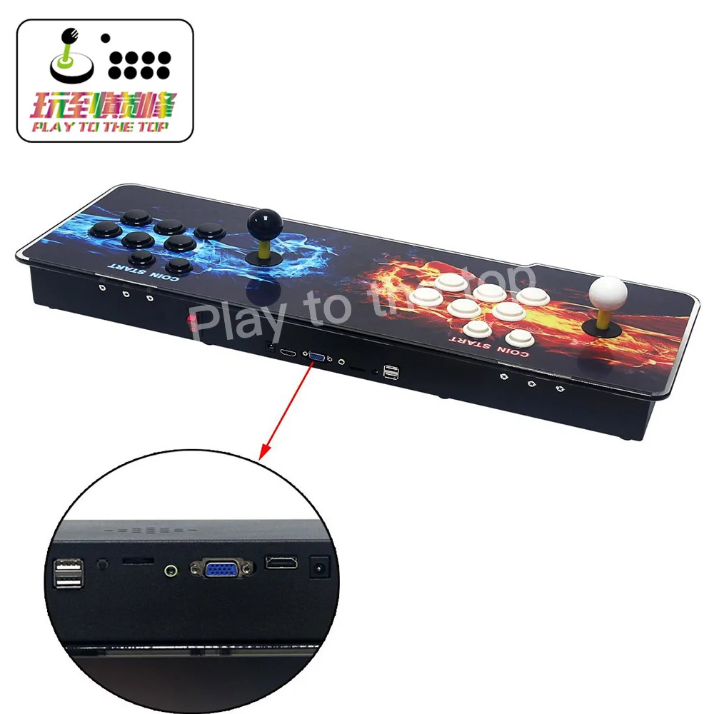 Игровая приставка двойная аркадная игровая консоль 815 игр 1280x720 Full HD 2 игрока с