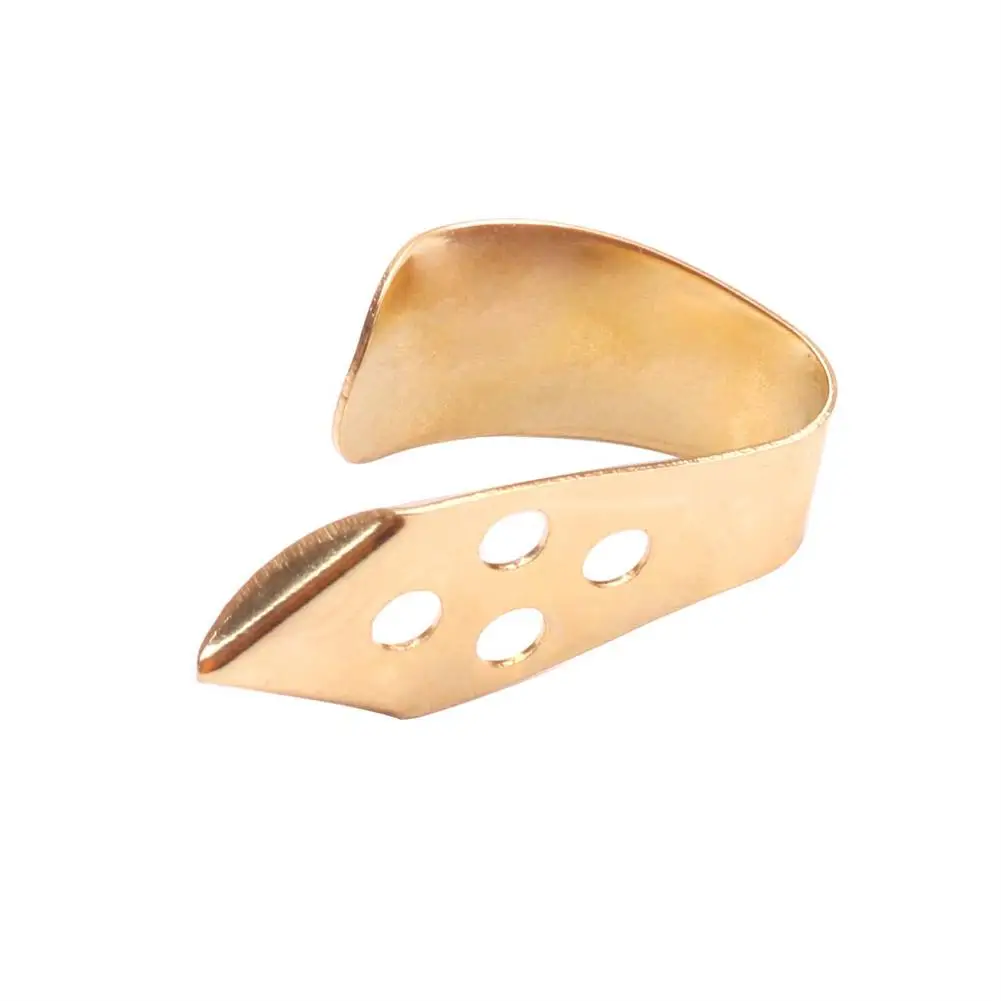 Металлические медиаторы для указательного пальца гитары банджо укулеле