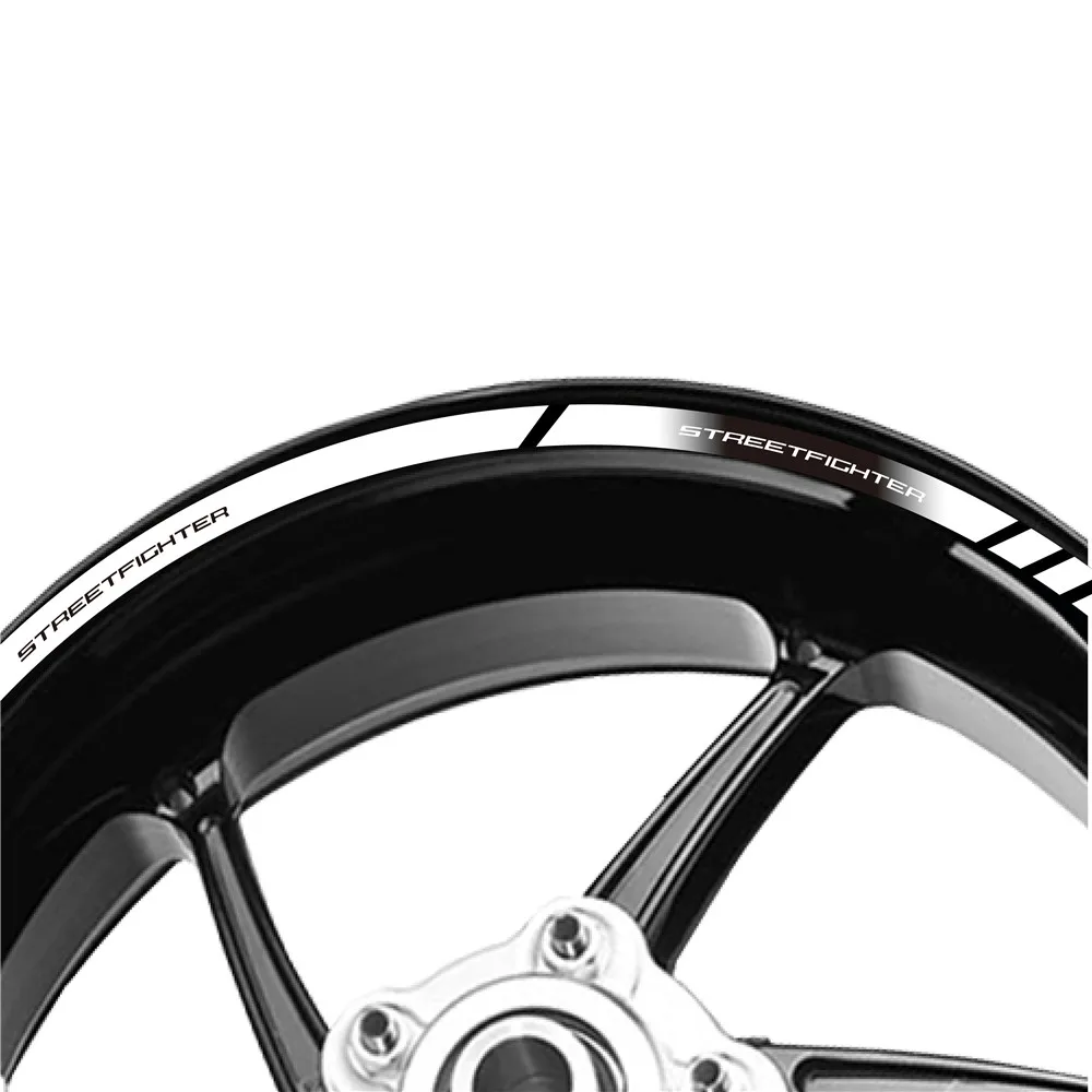 

Шина для мотоцикла полоски Светоотражающая наклейка персонализированные полный охват наклейки на колеса для поездок на мотоцикле DUCATI ...