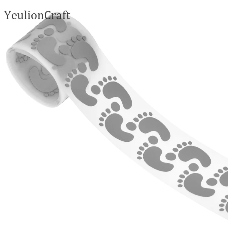 Фольга для горячего тиснения Chzimade 3X500CM бумажная наклейка светоотражающая