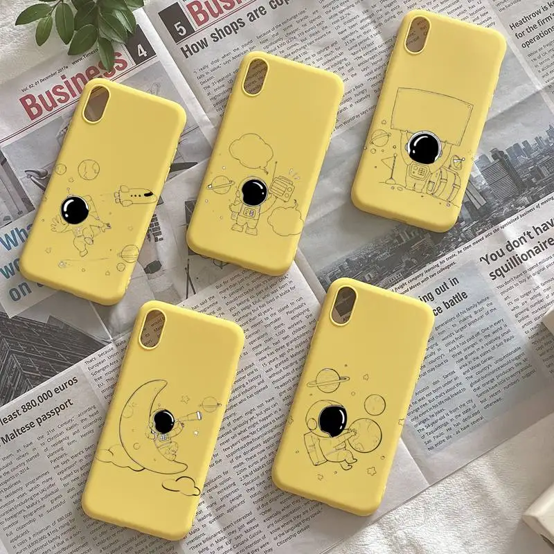 

Чехол для телефона астронавта, защитный чехол, чехол для телефона Iphone 6 7 8 Plus X Xs Xr 11 12 13 Mini Pro Max