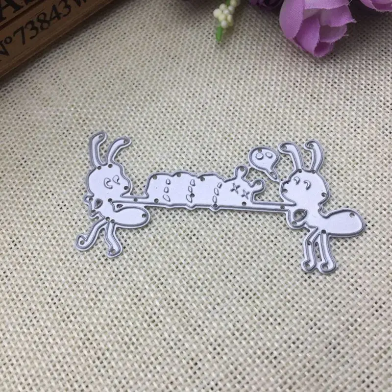 Муравьи несущие металлические режущие штампы Трафаретный Скрапбукинг DIY штамп