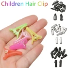 10 шт. Миниатюрная пластиковая металлическая заколка для волос, детская заколка для волос, аксессуары для девочек, подарок на день рождения, детские игрушки принцессы