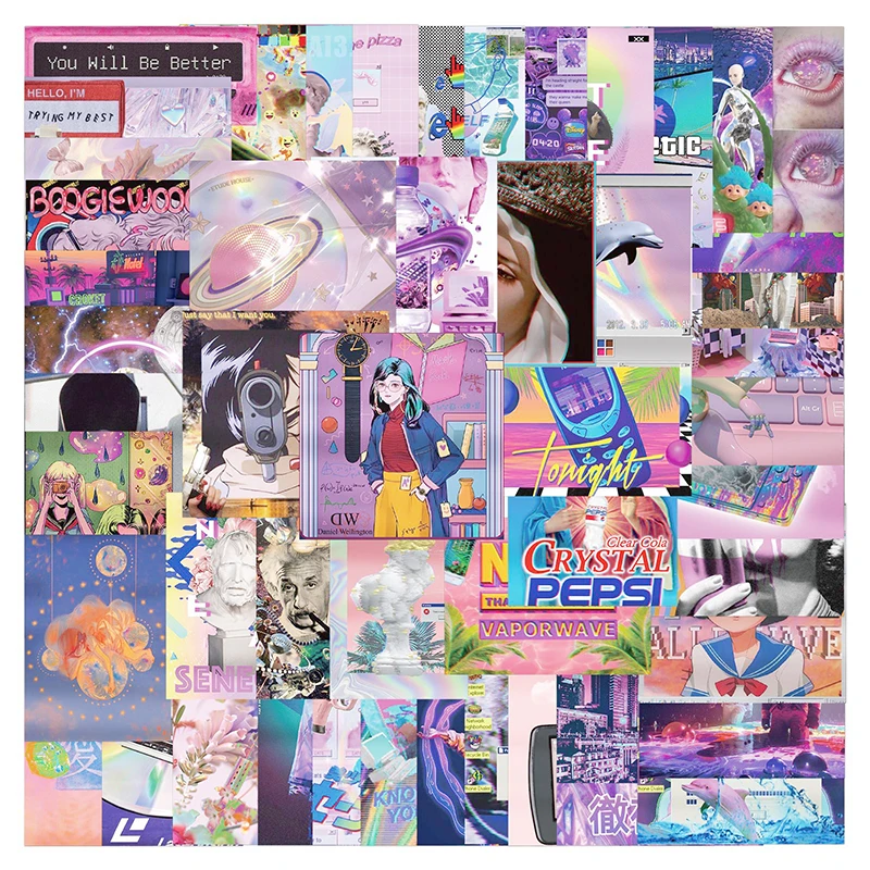 

Наклейки в виде граффити для ноутбука, компьютера, автомобиля, детского холодильника