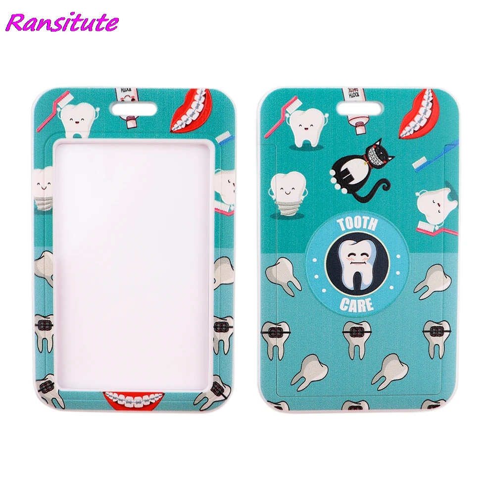 Ransitute R1804 уход за зубами творческих шнурки для кредитных карт врача стоматолога ID