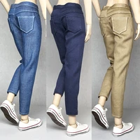 16 scale female figure clothes accessory casual trousers cropped 9 point pants trousers model for 12 action figure body
