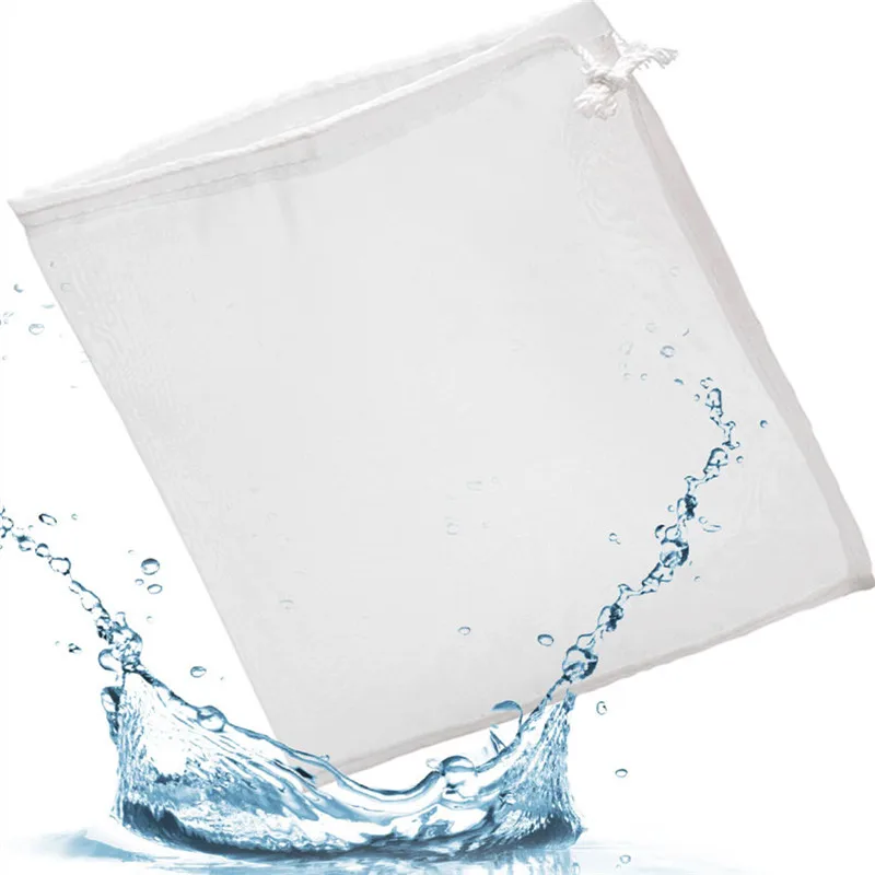 

Food filter bag Kitchen storage bag White nylon mesh bag Milk juice wine filtration 100 mesh 200 mesh 300 mesh