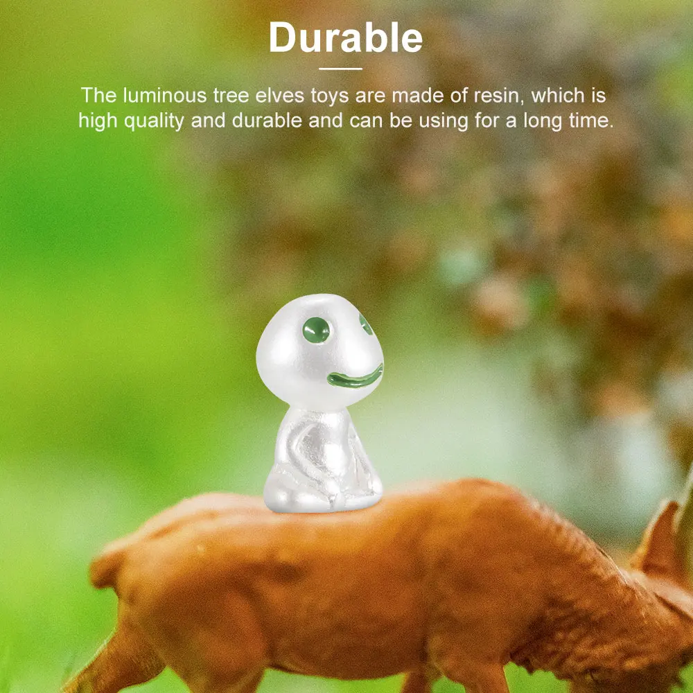 5 шт. Мультяшные инопланетяне украшения маленькие милые Kodamas игрушки дух