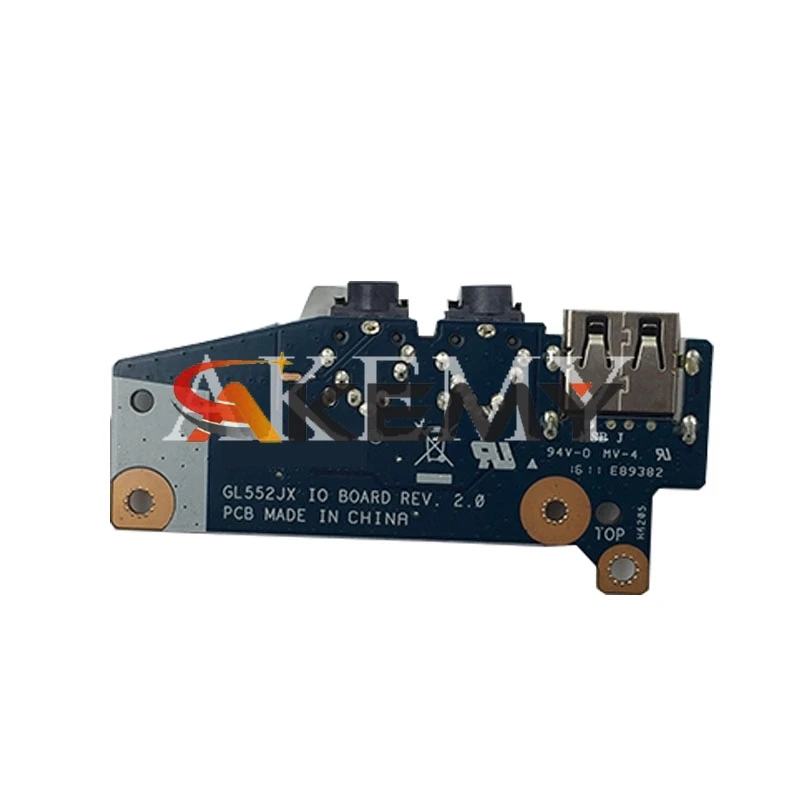USB плата аудио разъем для ASUS GL552 GL552J GL552JX ZX50J ноутбук 100% TESED OK Бесплатный кабель |