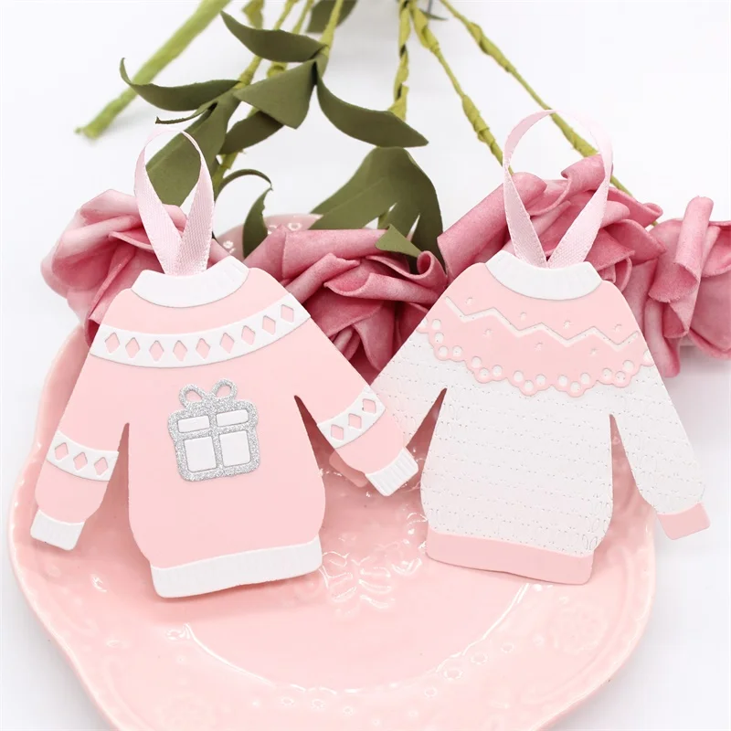 KSCRAFT милый уродливый свитер металлические штампы трафареты для сделай сам