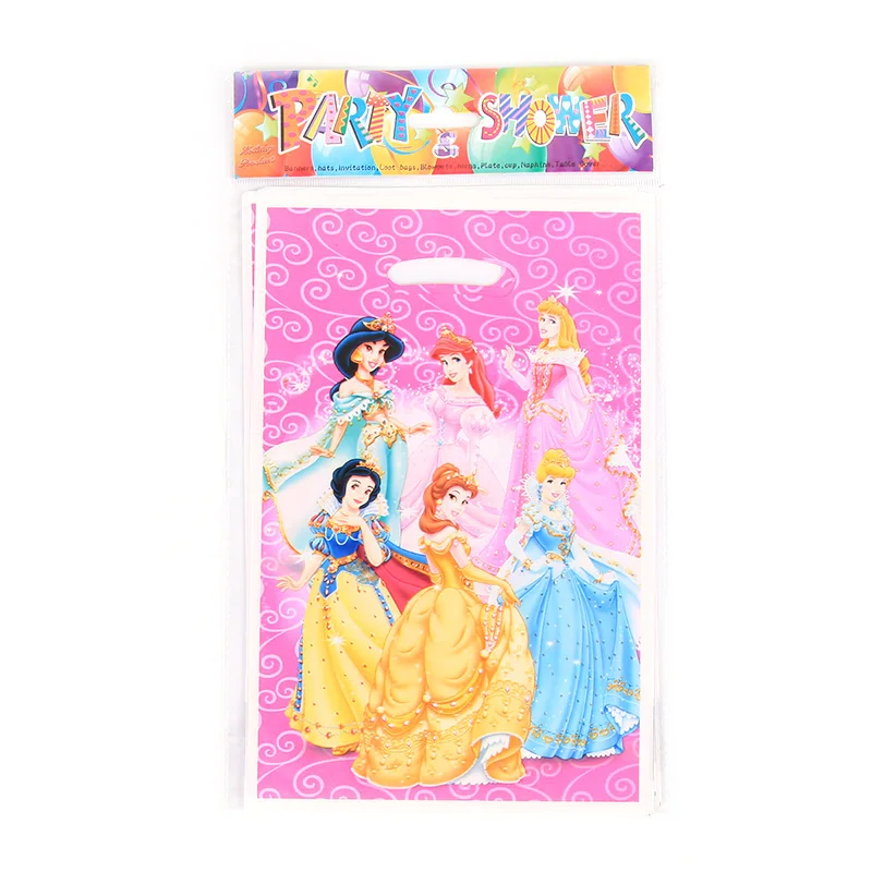 

61pcs/lot Princess Party Decorations plate Cup tablecover gift bag Kids Baby shower Girl Birthday Party Event Decoration Supplie