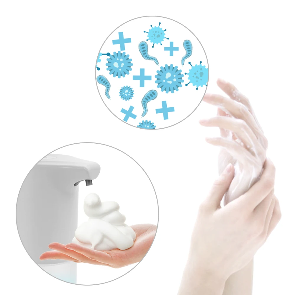 

Smart Foam Machine USB Charging Hand Sanitizer Infrared Sensor Automatic Soap Dispenser Foam Soap Dispenser Portable Touchless