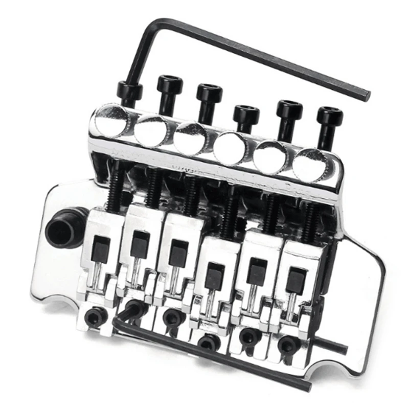 Guitar Bridge Electric Accessories Double Rocking Tremolo System Pull String Complete Set | Спорт и развлечения