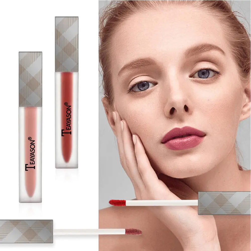 XY Fancy 1 шт. блеск для губ матовая глазурь земляной Цвет жидкая губная помада чашка