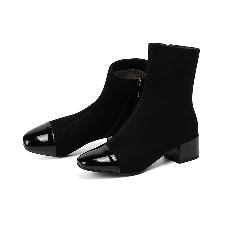 Большие размеры 9 10 11 13 ботинки женская обувь ботильоны для женщин женские с