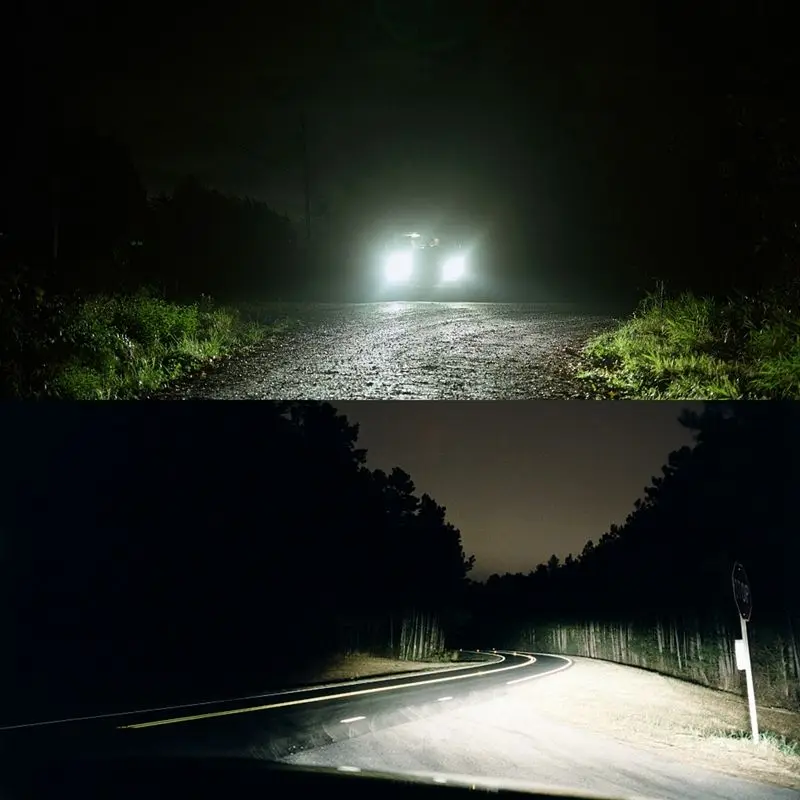 Новинка 2 шт. C6 светодиодный автомобилей головной светильник комплект COB H7 36 Вт