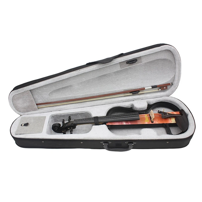 IRIN полный размер 4/4 скрипка твердая деревянная Бесшумная электрическая для