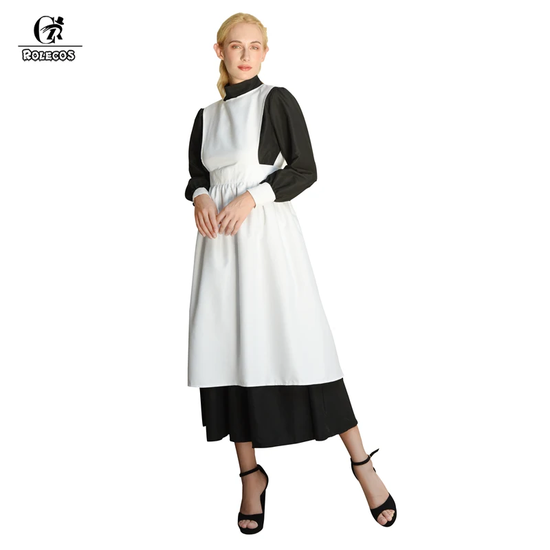Платье ROLECOS женское Средневековое хлопковое ретро платье в викторианском стиле